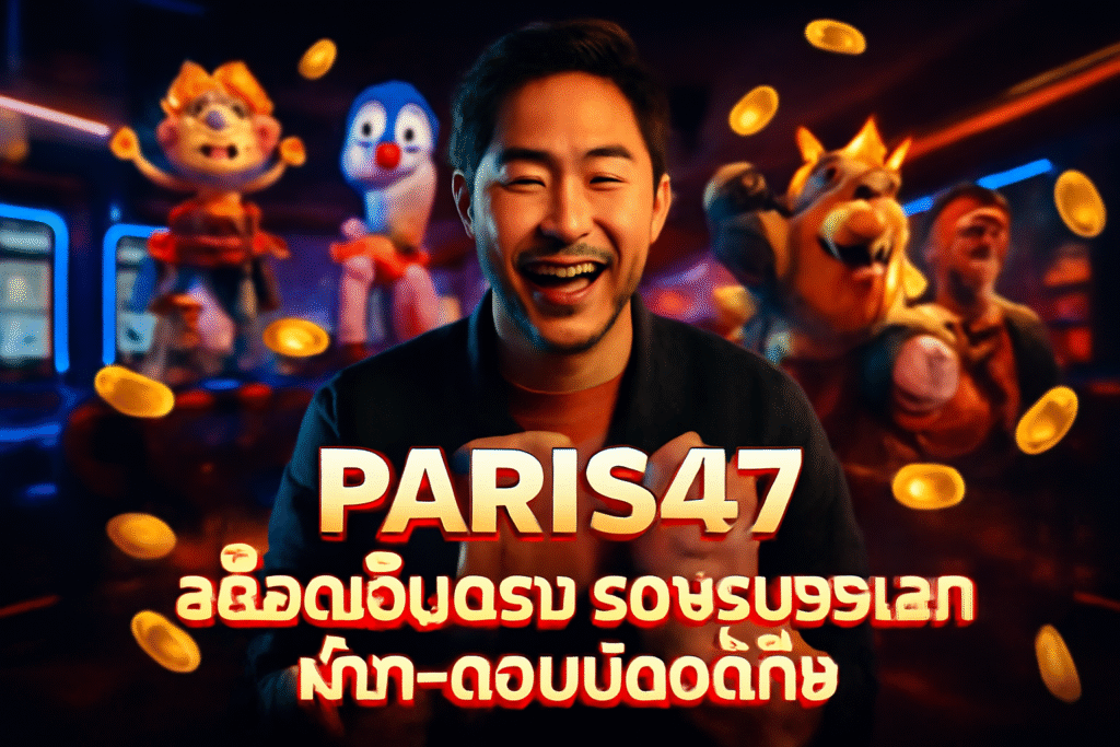 PARIS47 สล็อตเว็บตรง รองรับวอเลท ฝาก‑ถอนปลอดภัย