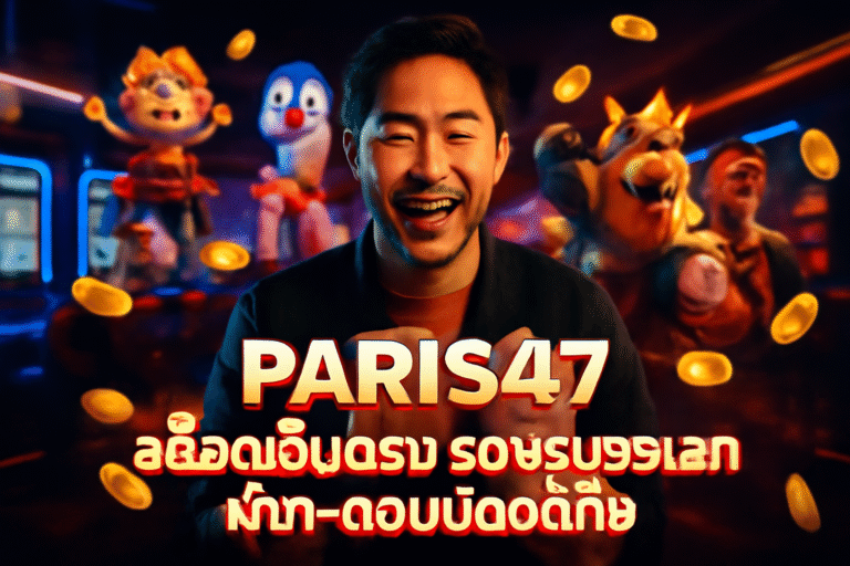 PARIS47 สล็อตเว็บตรง รองรับวอเลท ฝาก‑ถอนปลอดภัย