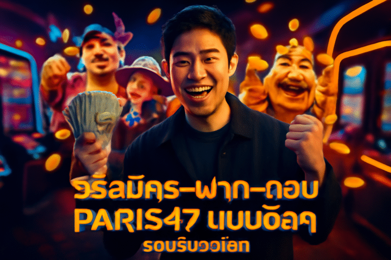 วิธีสมัคร‑ฝาก‑ถอน PARIS47 แบบชิลๆ รองรับวอเลท